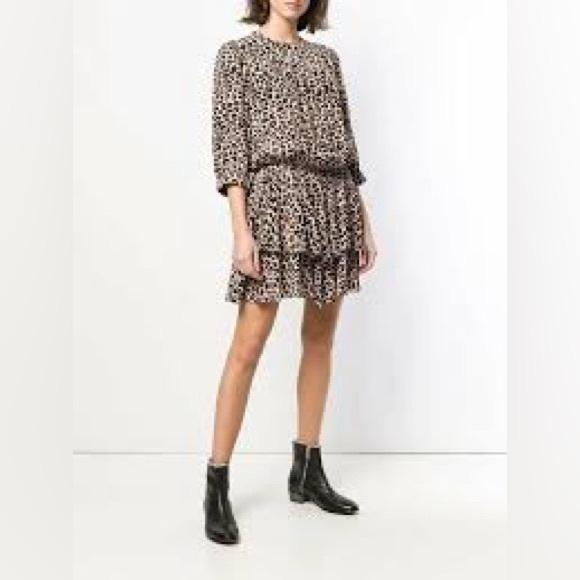 2/$30 Zadig & Voltaire Rooka Leo Dress - Picture 3 of 10